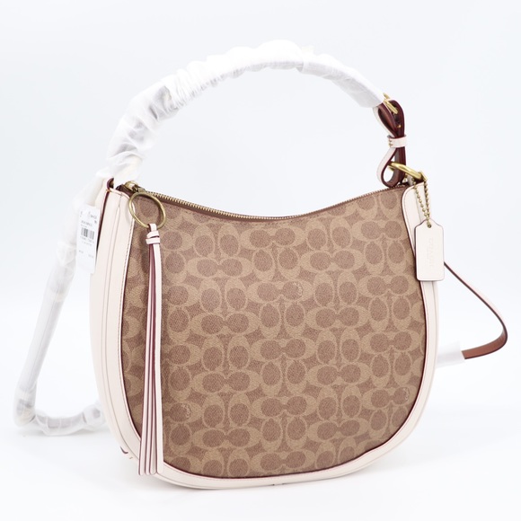 Coach Sutton Signature Shoulder Bag - Picture 2 of 12